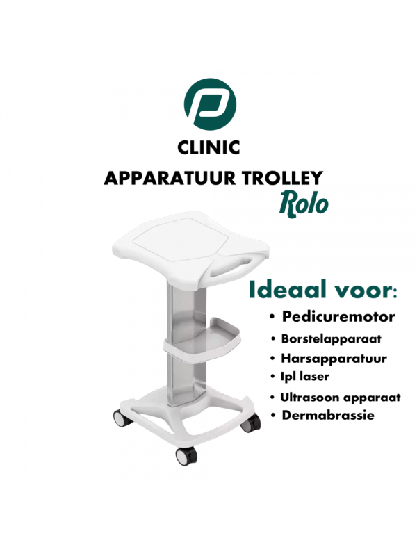 Sociale wetenschappen Smerig een P Clinic Beauty - Pedicure Apparatuur Trolley Rolo