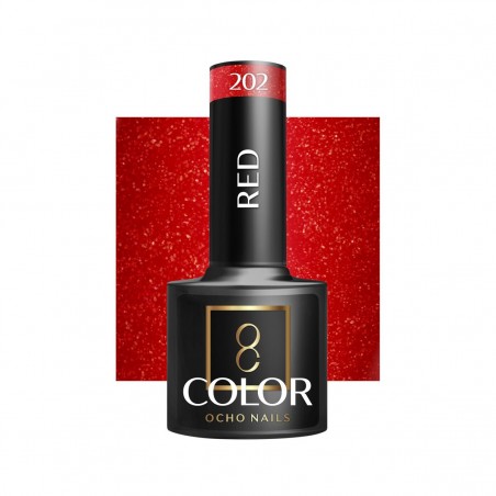 OCHO NAILS Gellak rood 202 -5 gr