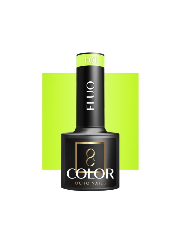 OCHO NAILS Fluo Gellak F01 -5 gr