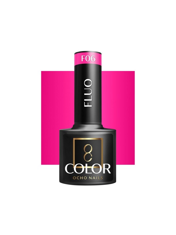 OCHO NAILS Fluo Gellak F06 -5 gr