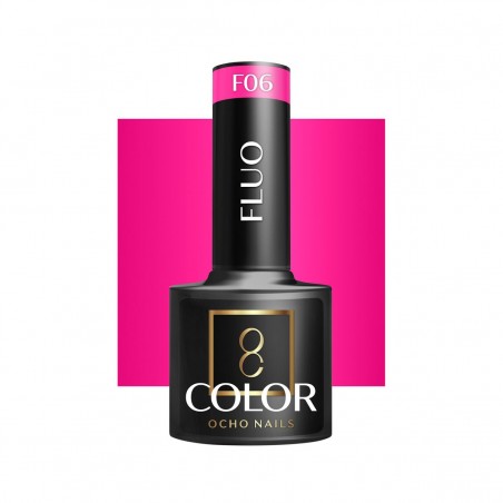 OCHO NAILS Fluo Gellak F06 -5 gr