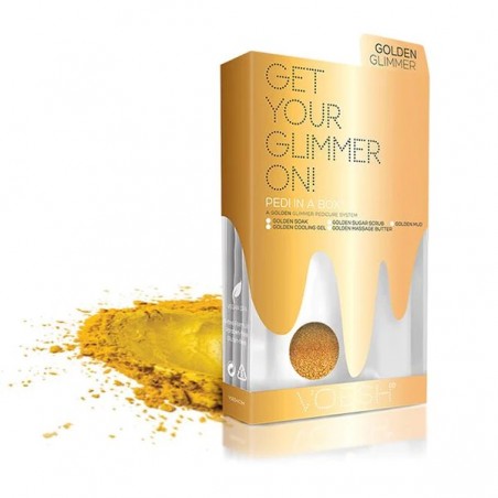 Pedi in a Box Glimmer - Gold