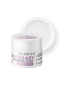 Claresa Soft and Easy Buildergel Milky White 12 g