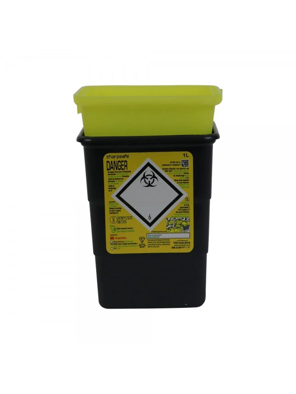 Sharpsafe naaldcontainer 1L