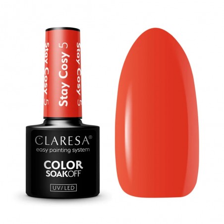 Claresa UV/LED Gellak Stay Cosy 5 - 5ml