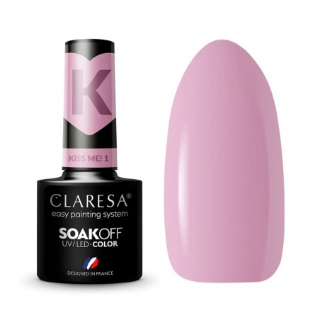 Claresa UV/LED Gellak Kiss me 1 - 5ml