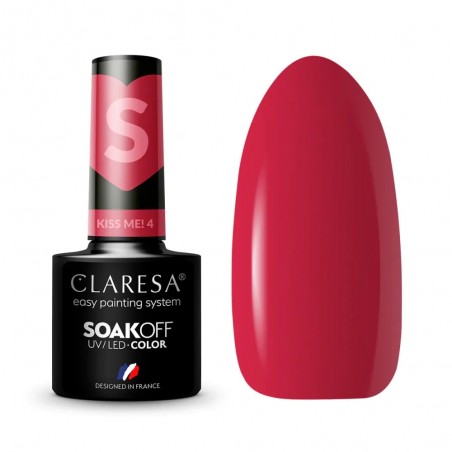 Claresa UV/LED Gellak Kiss me 4 - 5ml