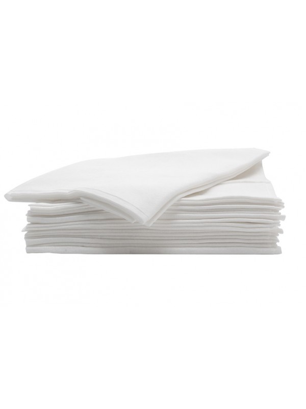 SIBEL Towel Absorb&Dry Disposable White 40cmx80cm 50 st