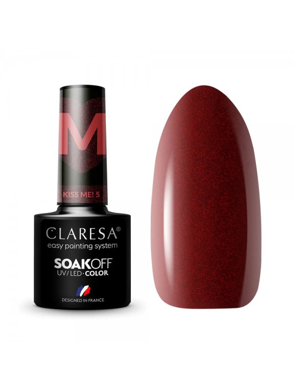 Claresa UV/LED Gellak Kiss me 5 - 5ml