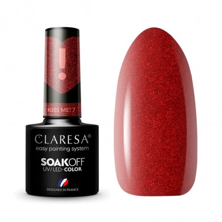 Claresa UV/LED Gellak Kiss me 7 - 5ml