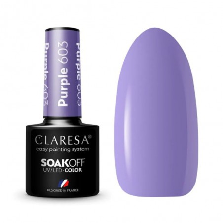 Claresa UV/LED Gellak Purple 603 - 5ml