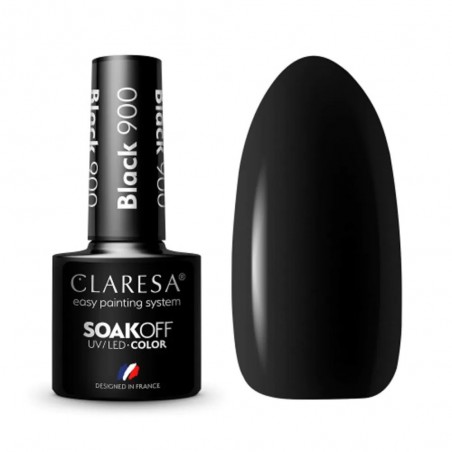 Claresa UV/LED Gellak Black 900 - 5ml