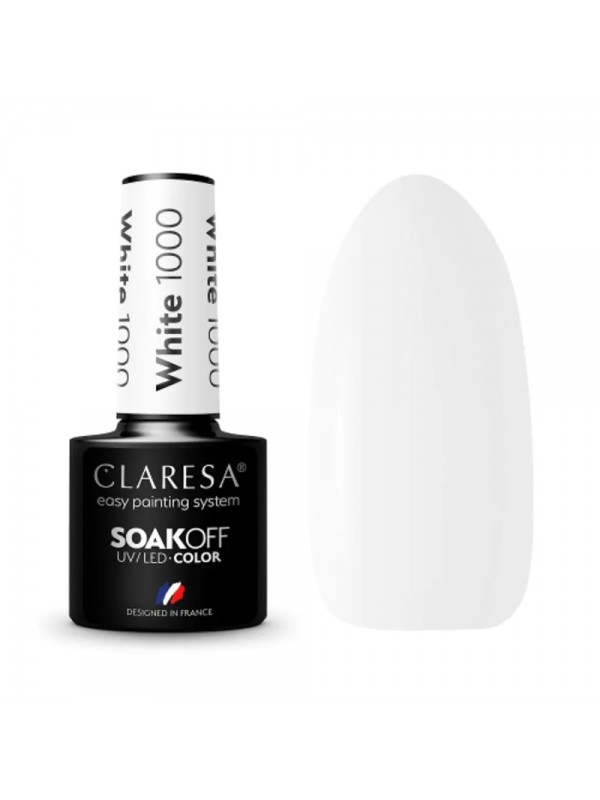 Claresa UV/LED Gellak White 1000 - 5ml