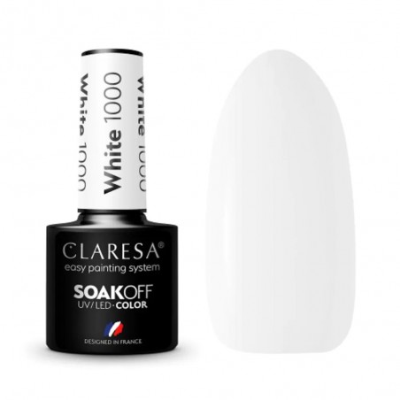 Claresa UV/LED Gellak White 1000 - 5ml