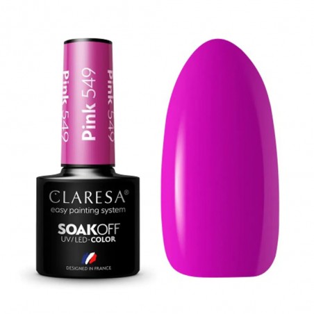 Claresa UV/LED Gellak Pink 549 - 5ml