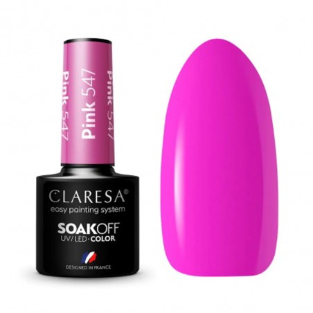 Claresa UV/LED Gellak Pink 547 - 5ml