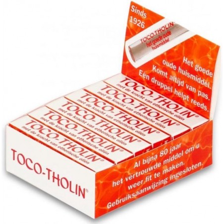 Toco Tholin druppels in omdoos 12 x 6 ml