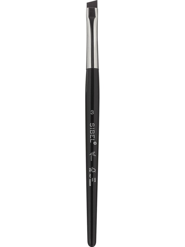 SIBEL Vegan Make-Up Brush 3 Eyes Eyebrow