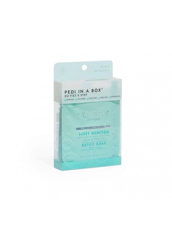 VOESH Pedi in a Box 4 Step - O2 Spa Mint Mimosa