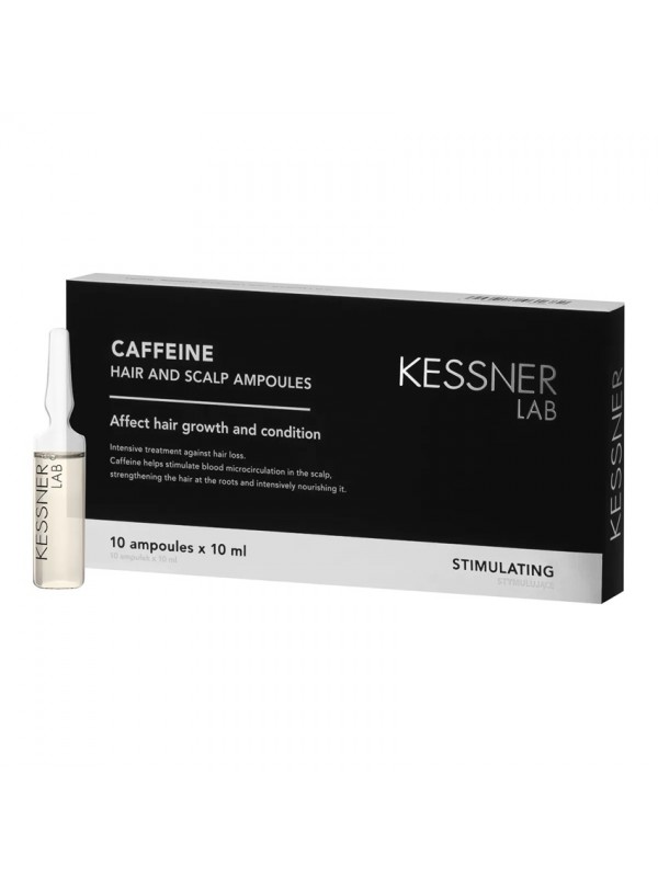 KESSNER LAB Caffeïne Ampullen voor Hoofdhuid en Haren 10 x 10 ML