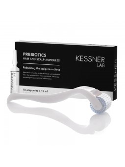 Mesotherapie Derma Roller Kit 0,75 mm 192 titanium naalden & Prebiotische Ampullen