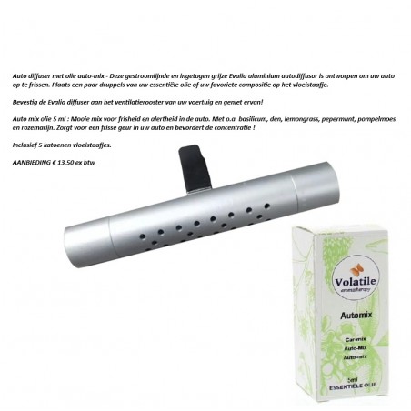 Auto Diffuser met Olie Automix