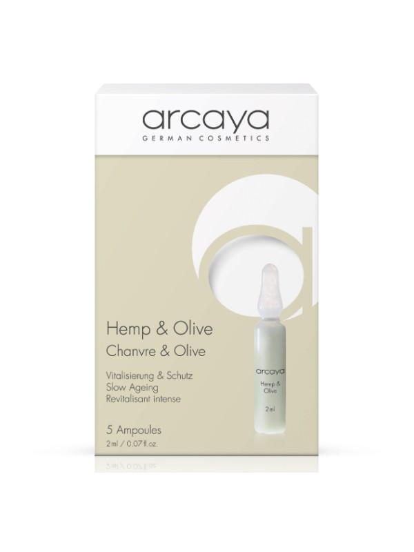 Arcaya Ampullen Hemp & Olive 5 st