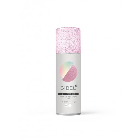 Sibel Body en Haar Glans Spray Roze 125 ml