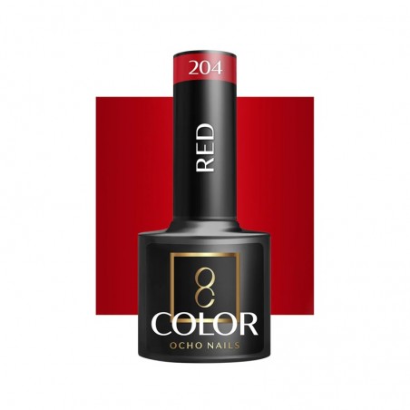 OCHO NAILS Gellak rood 204 -5 gr