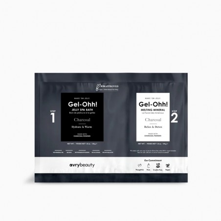 Gel-Ohh Jelly Spa Pedi Bath - Charcoal