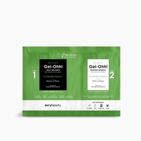 Gel-Ohh Jelly Spa Pedi Bath - Cannabis Sativa