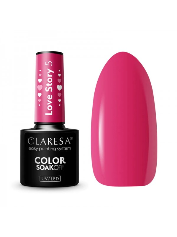 Claresa UV/LED Gellak LOVE STORY 5 - 5ml