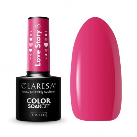 Claresa UV/LED Gellak LOVE STORY 5 - 5ml