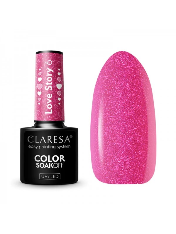 Claresa UV/LED Gellak LOVE STORY 6 - 5ml