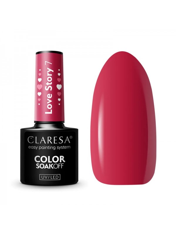 Claresa UV/LED Gellak LOVE STORY 7 - 5ml