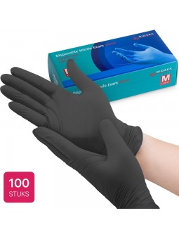 Nitril handschoenen zwart Biozek