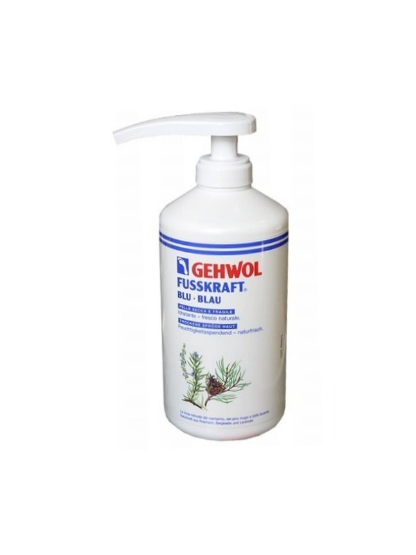 Gehwol fusskraft blauw + pomp 500 ml