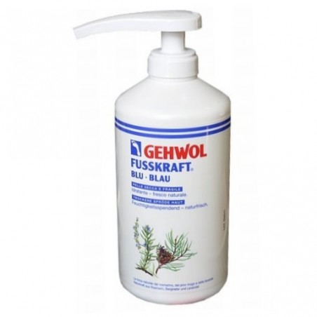 Gehwol fusskraft blauw + pomp 500 ml