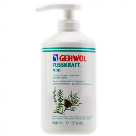 Gehwol fusskraft mint + pomp 500 ml